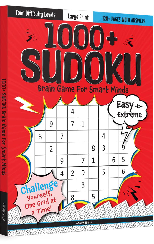 1000 + Sudoku Brain Games for Smart Minds