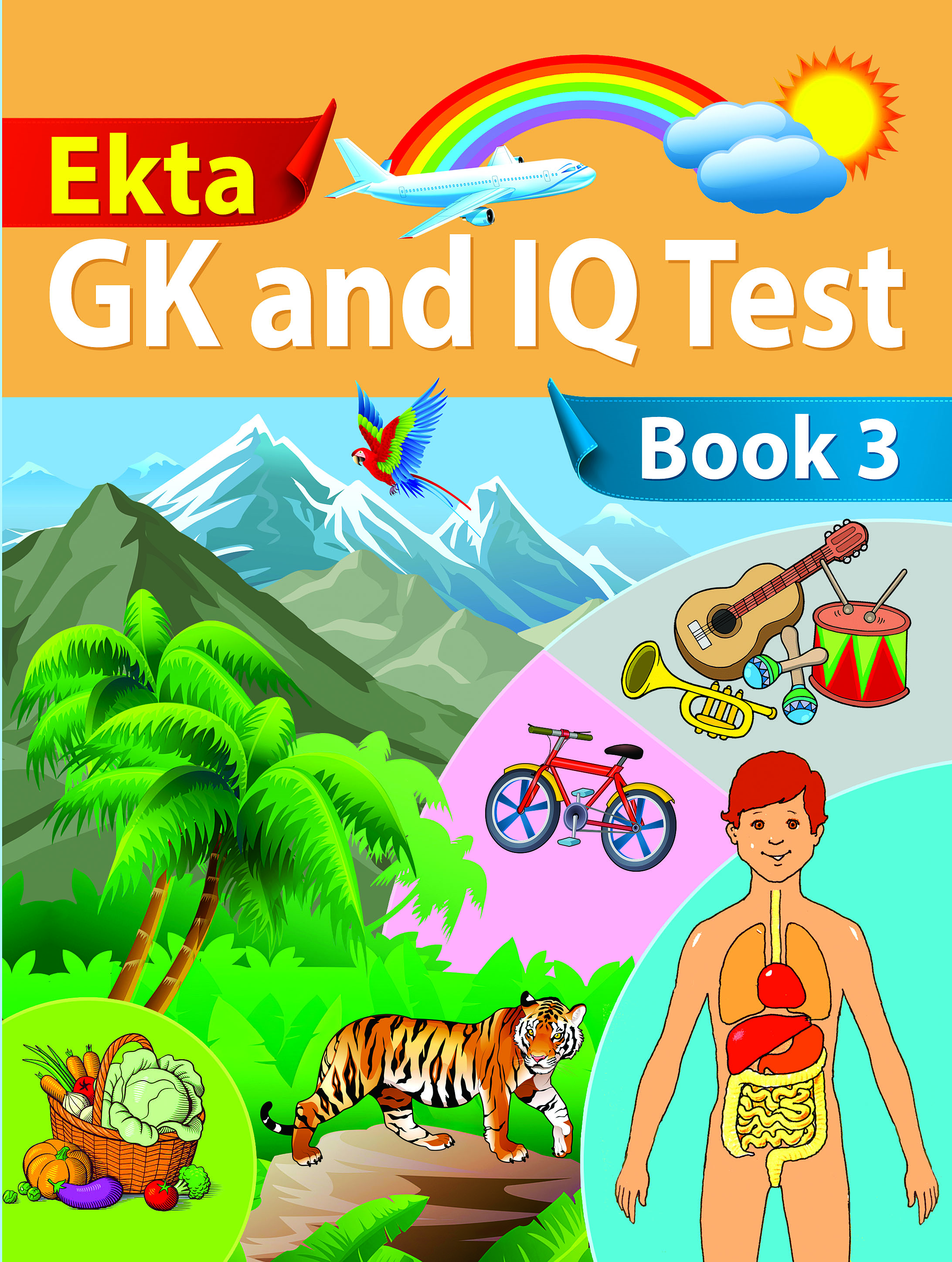 Ekta GK and IQ Test Book 3