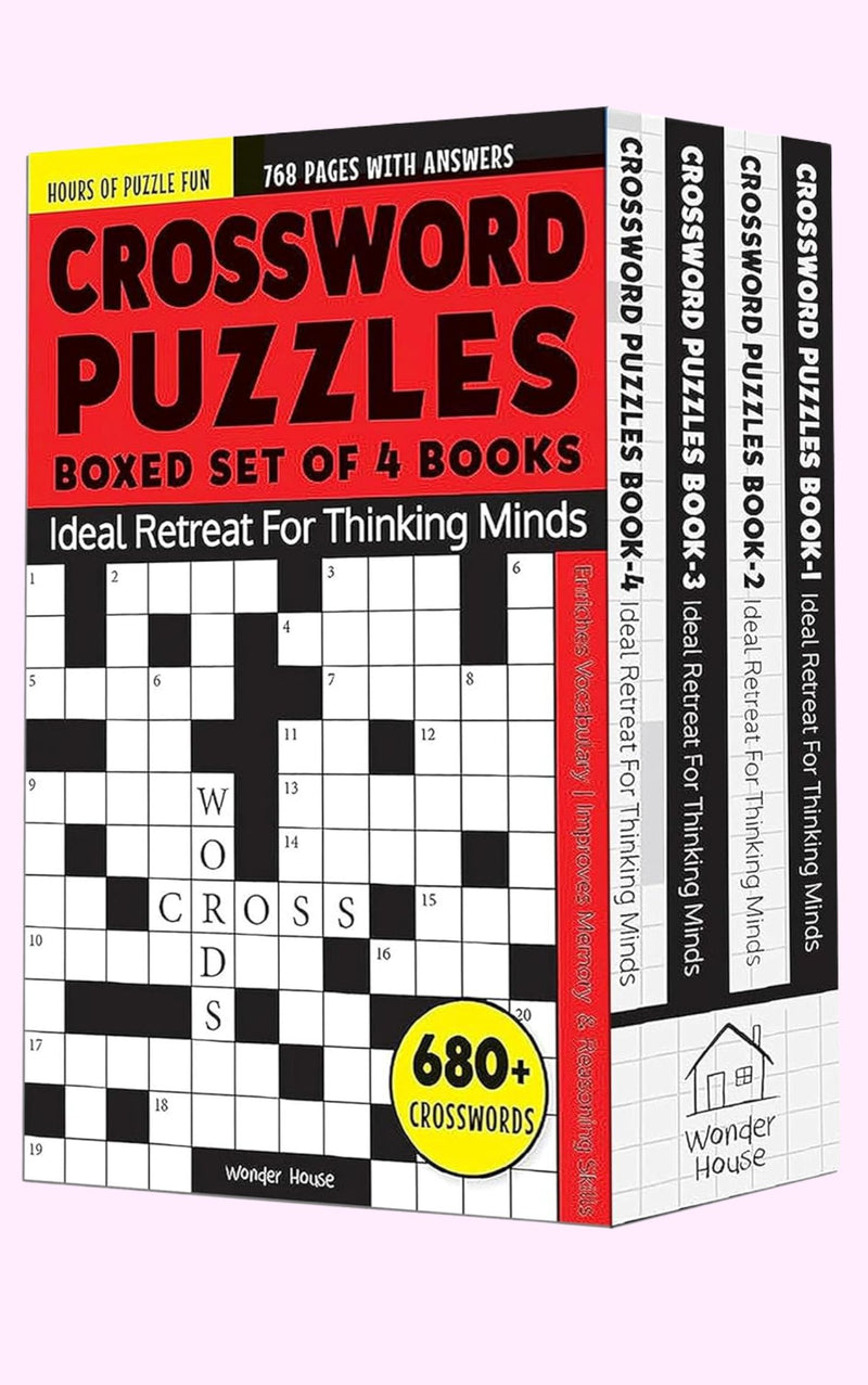 Crossword Puzzles Boxed Set