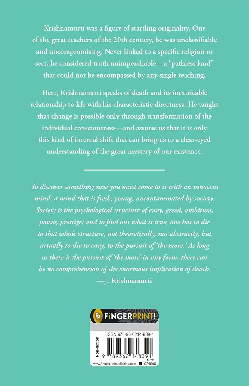 On Living and Dying