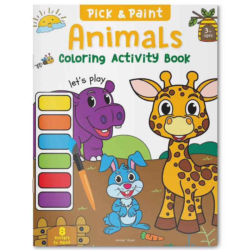 Pick and Paint Coloring Activity Book For Kids