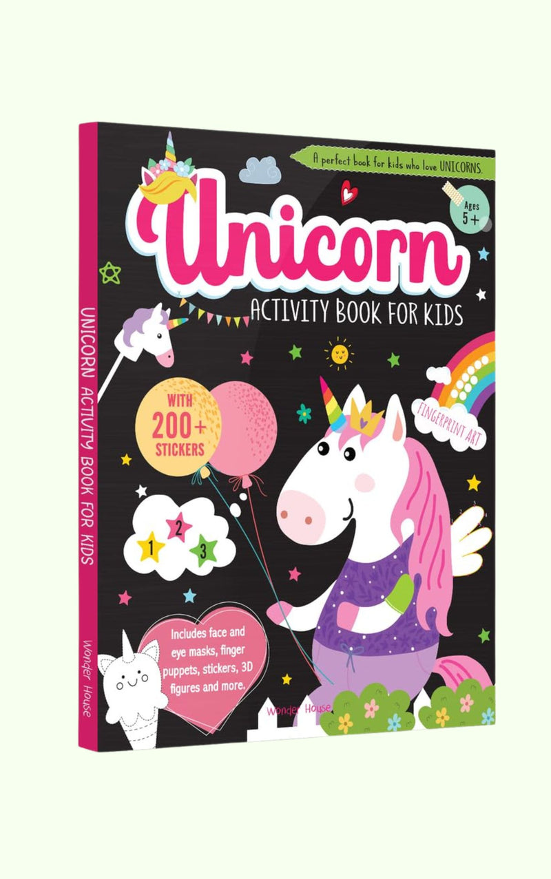 Unicorn Activity Book For Kids
