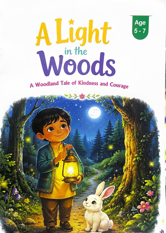 A light in the woods